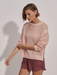Varley Hains Knit Crew - Rose Smoke Clothing - Tops - Sweaters - Pullovers - Fine Gauge Pullovers by Varley | Grace the Boutique