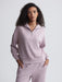 Varley Hawley Half Zip - Mauve Marl Sleepwear - Other Sleepwear - Loungewear by Varley | Grace the Boutique