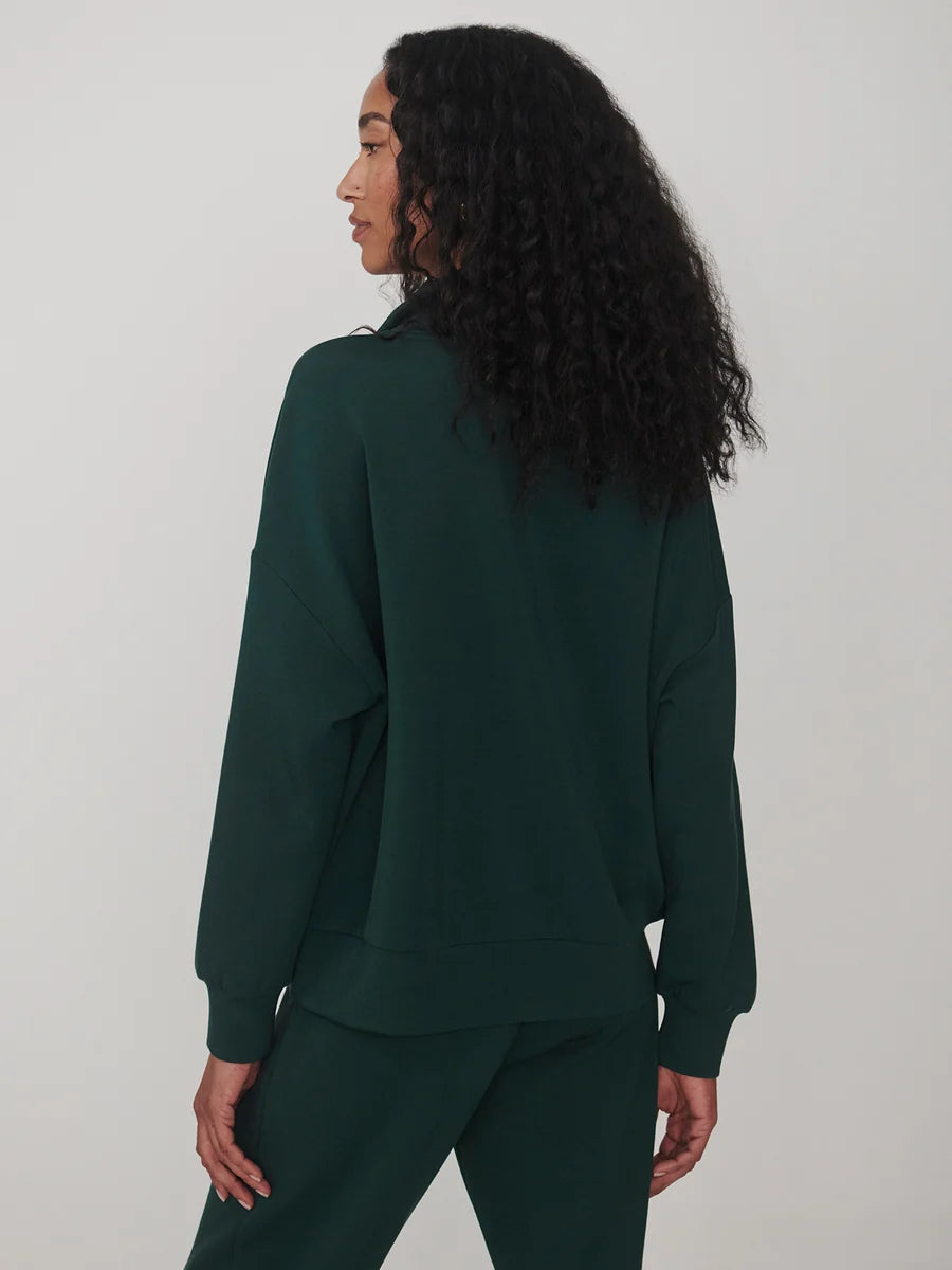 Varley Hawley Half Zip - Ponderosa Pine