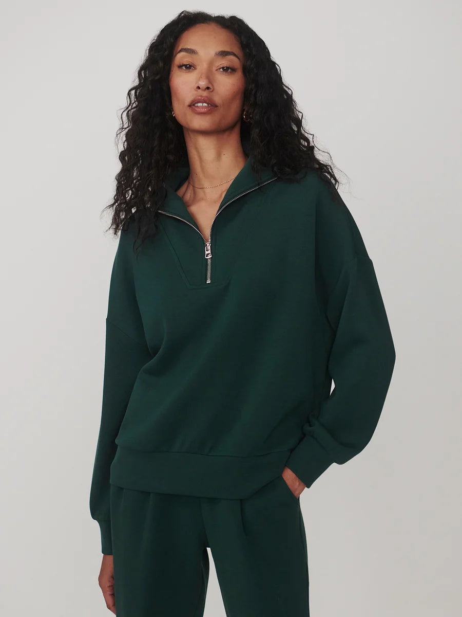 Varley Hawley Half Zip - Ponderosa Pine