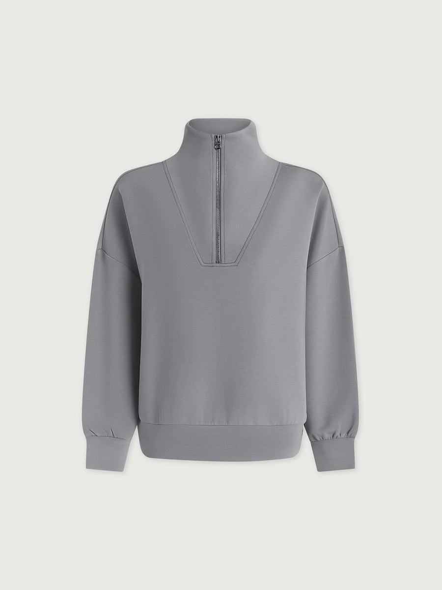 Varley Hawley Half Zip - Wind Blue