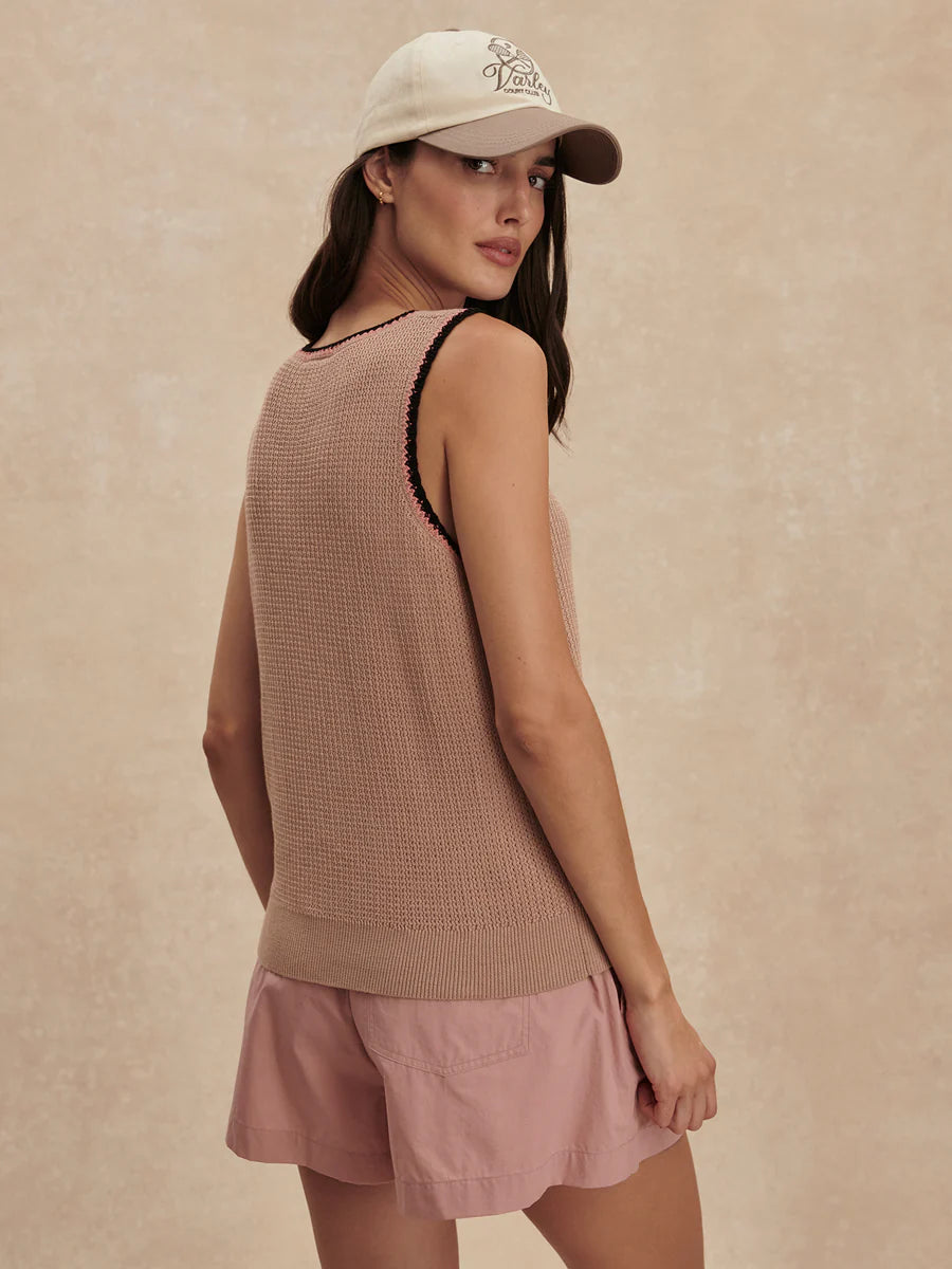 Varley Higson Knit Tank - Light Taupe