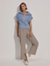 Varley Mila Half Zip - Ashley Blue Clothing - Tops - Shirts - SS Knits by Varley | Grace the Boutique