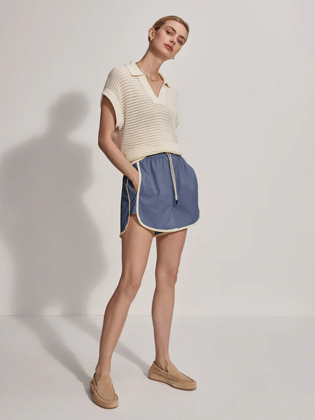 Varley Otto Knit Vest - Egret Clothing - Tops - Shirts - SS Knits by Varley | Grace the Boutique