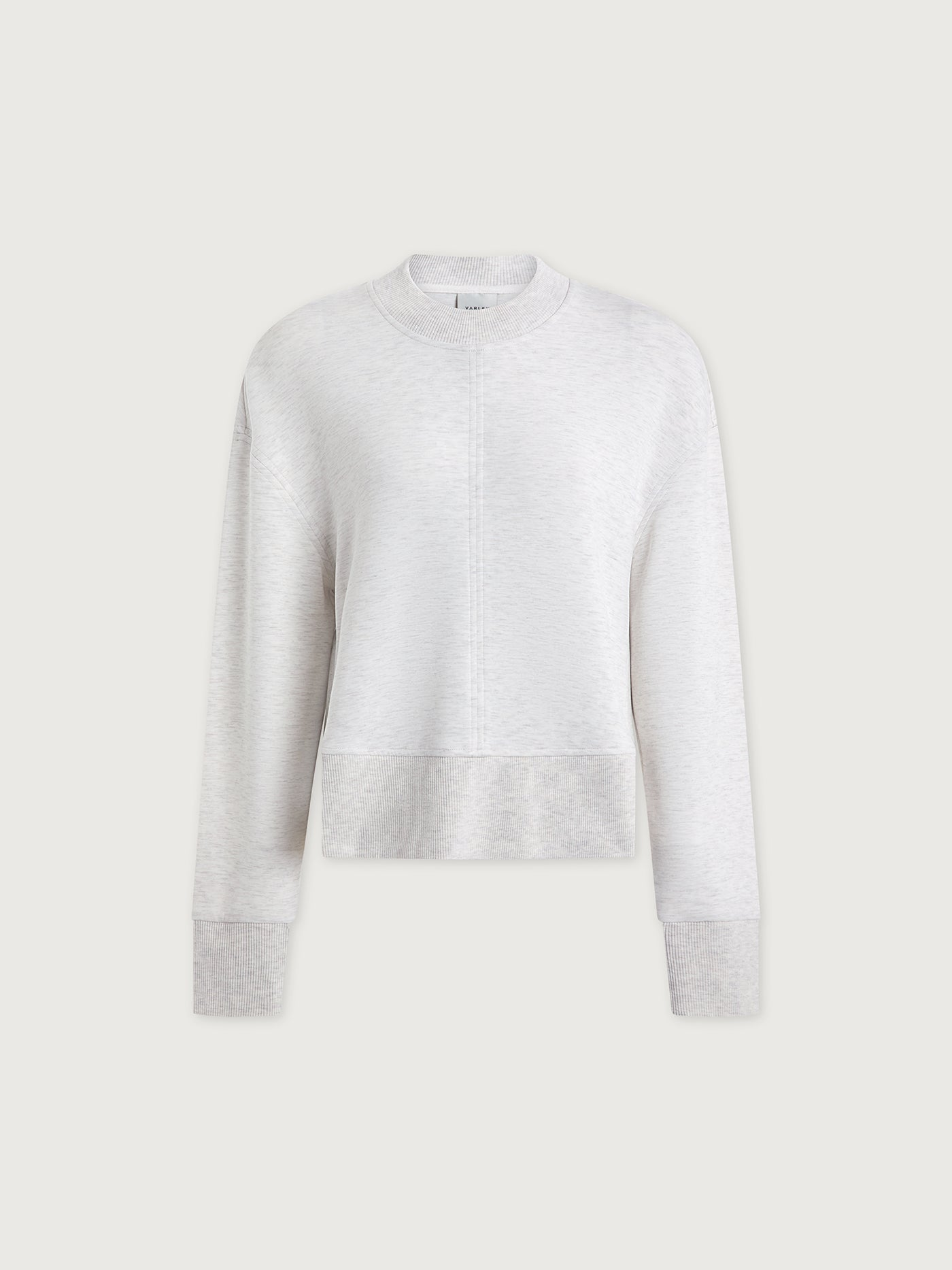 Varley Philippe Crop Sweater - Ivory Marl