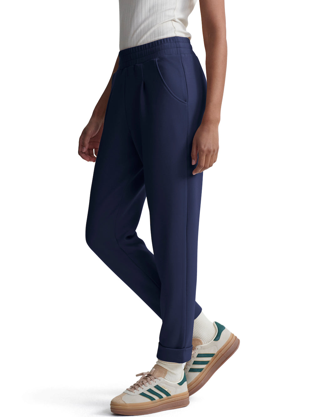 Varley Rolled Cuff Pant 25” - Sky Captain Sleepwear - Other Sleepwear - Loungewear by Varley | Grace the Boutique