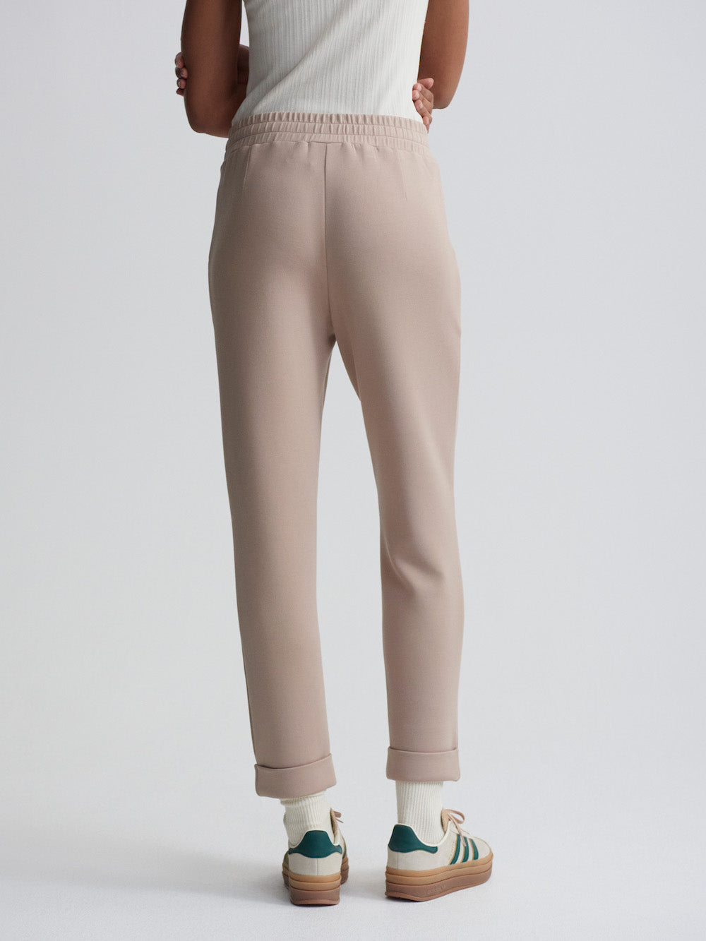 Varley Rolled Cuff Pant 28.5” - Light Taupe Sleepwear - Other Sleepwear - Loungewear by Varley | Grace the Boutique