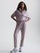 Varley Rolled Cuff Pant 28.5” - Mauve Marl Sleepwear - Other Sleepwear - Loungewear by Varley | Grace the Boutique