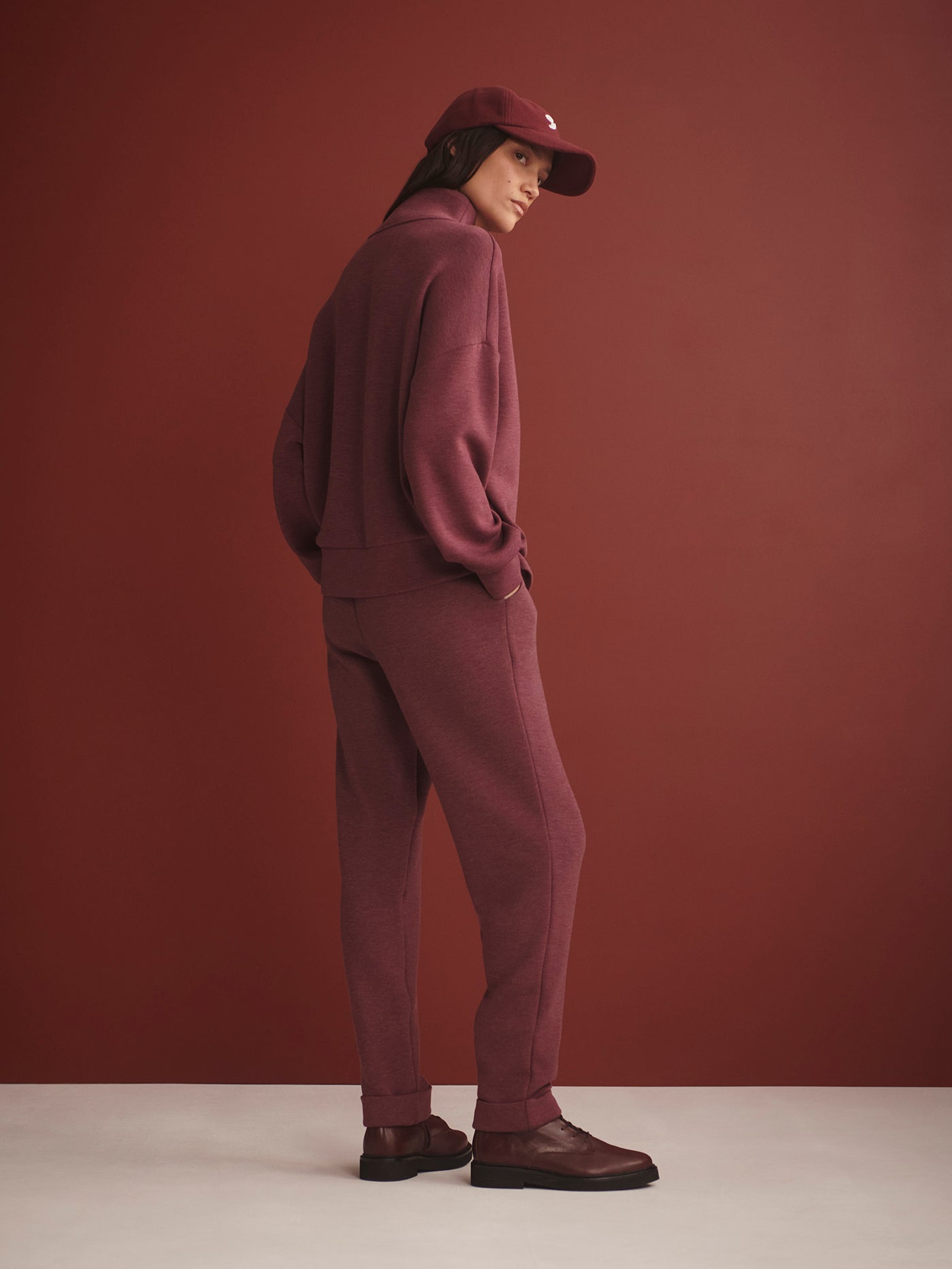 Varley Rolled Cuff Pant 28.5” - Sassafras Marl