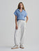 Varley Rory Half Zip - Ashley Blue Clothing - Tops - Shirts - SS Knits by Varley | Grace the Boutique