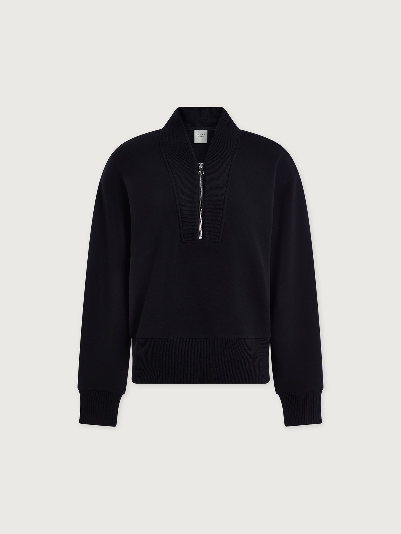 Varley Sally Half Zip Sweater - Black