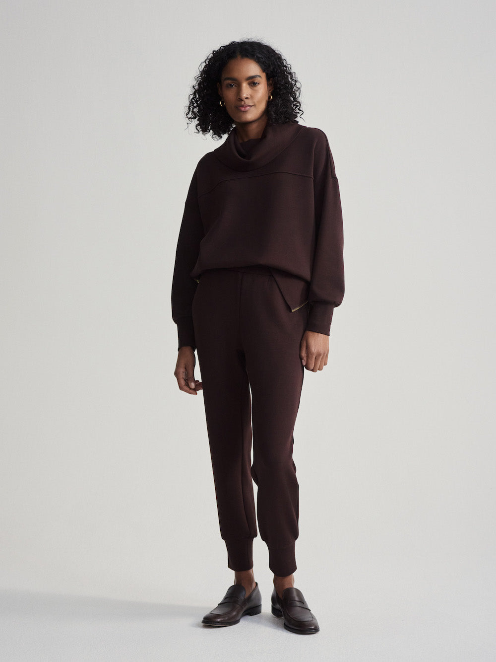 Varley Slim Cuff Pant 27.5 - Coffee Bean Sleepwear - Other Sleepwear - Loungewear by Varley | Grace the Boutique