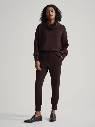 Varley Slim Cuff Pant 27.5 - Coffee Bean Sleepwear - Other Sleepwear - Loungewear by Varley | Grace the Boutique