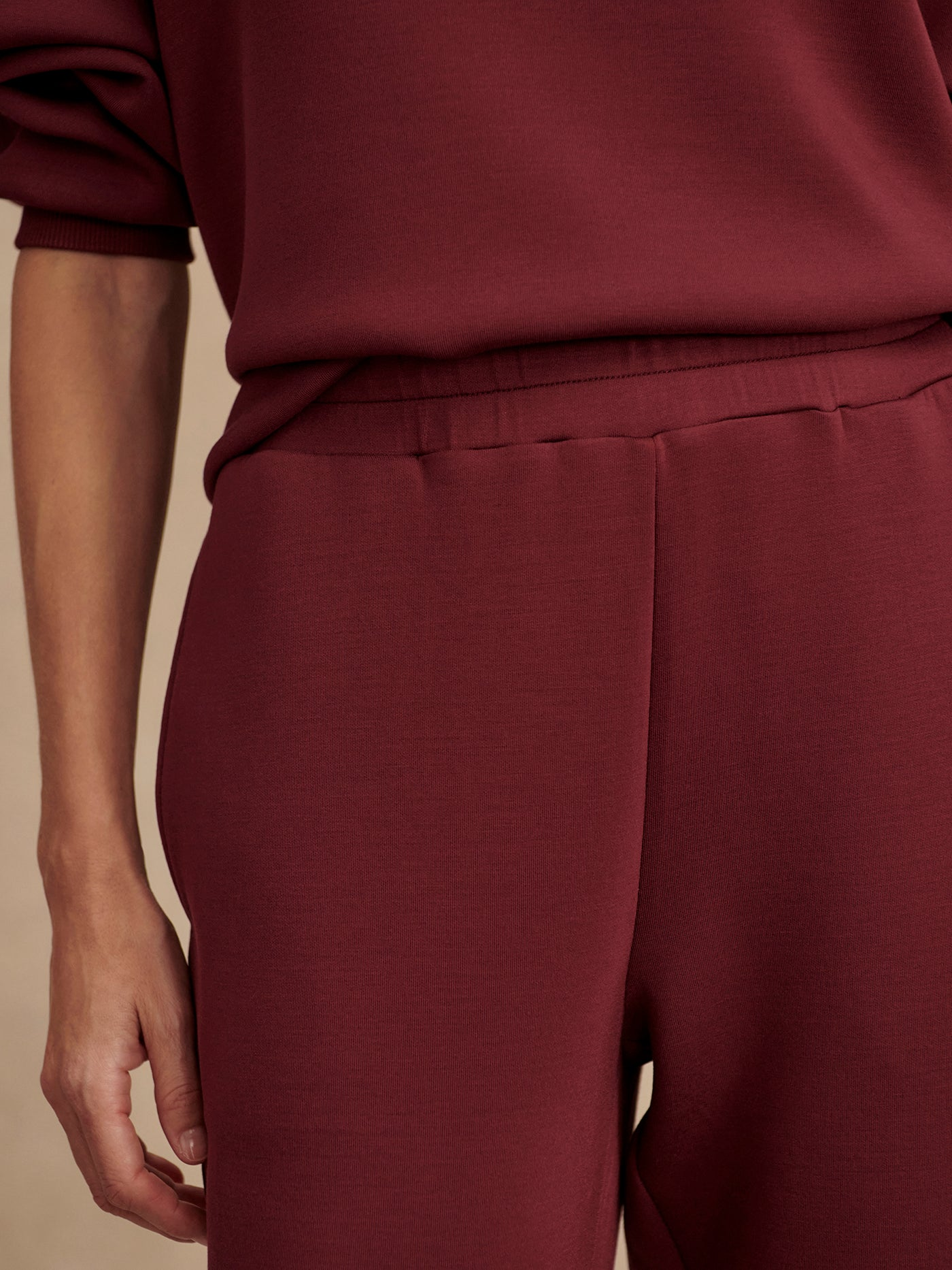Varley Slim Cuff Pant 27.5 - New Maroon