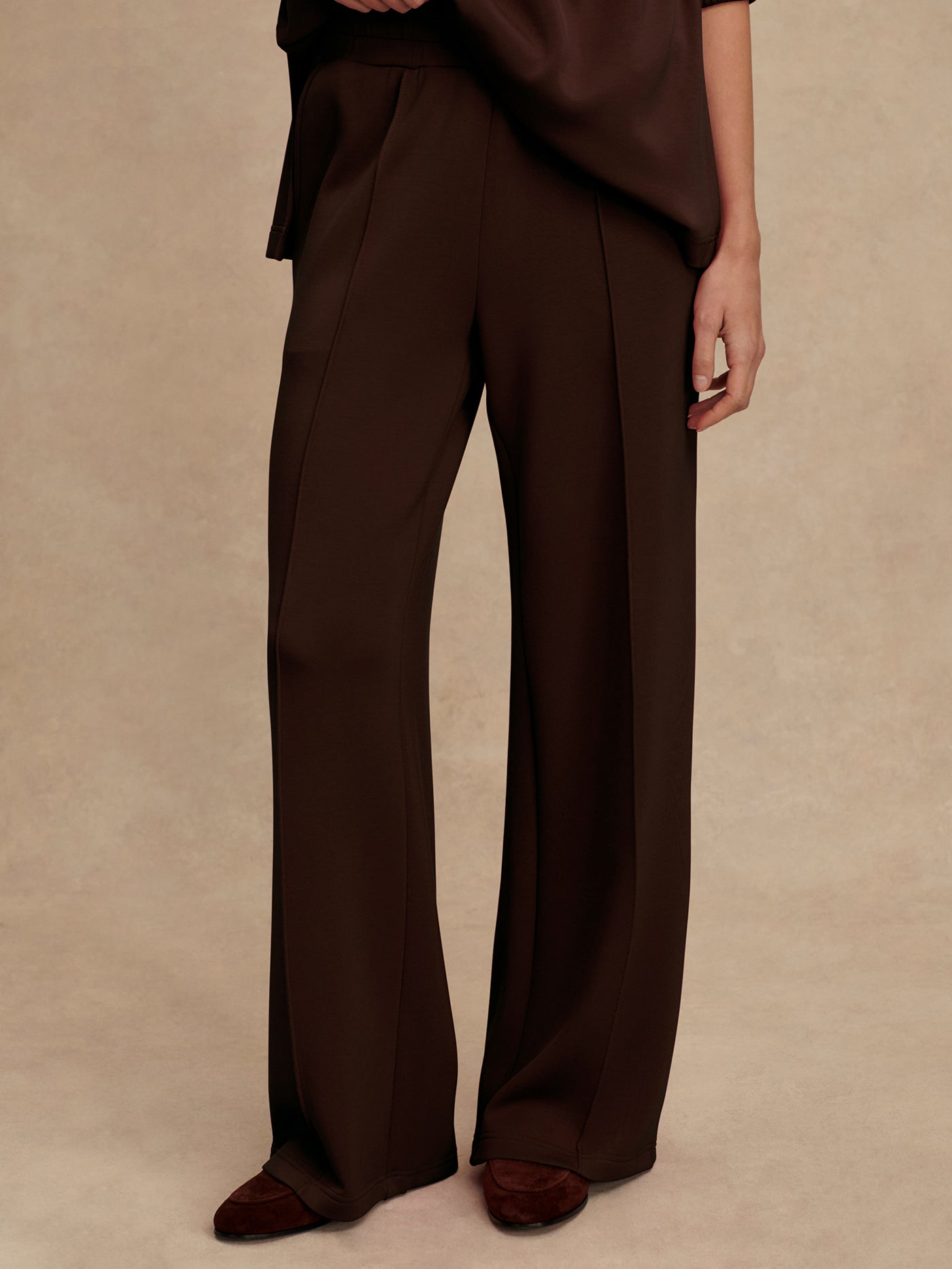 Varley Wide Leg Pant 30 - Coffee Bean