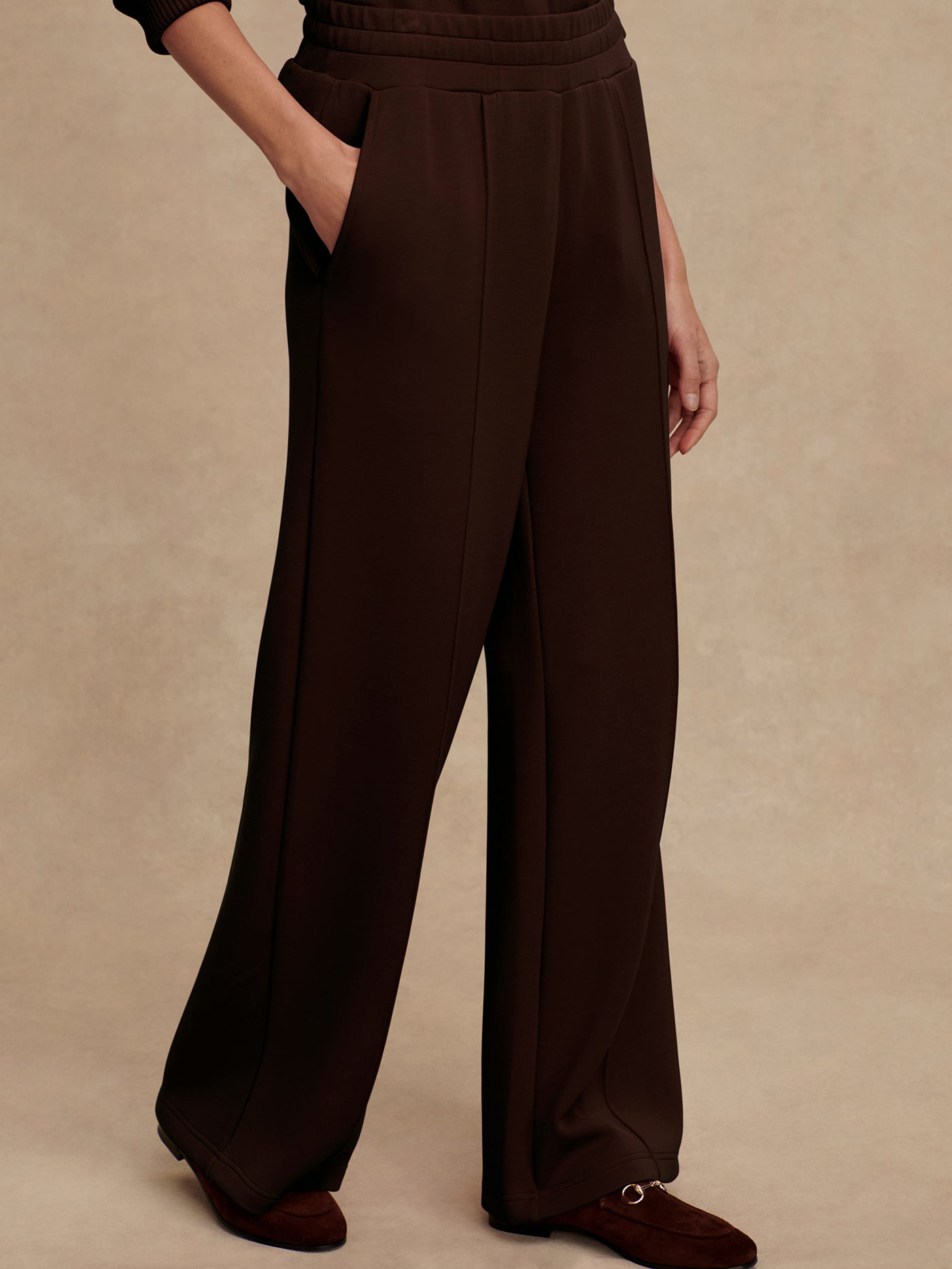 Varley Wide Leg Pant 30 - Coffee Bean