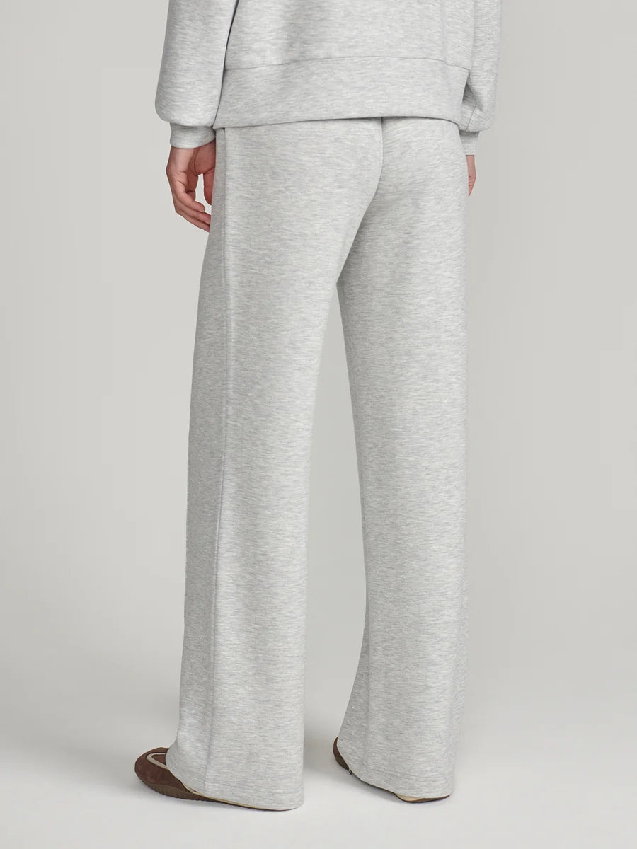 Varley Wide Leg Pant 30 - Light Grey Marl
