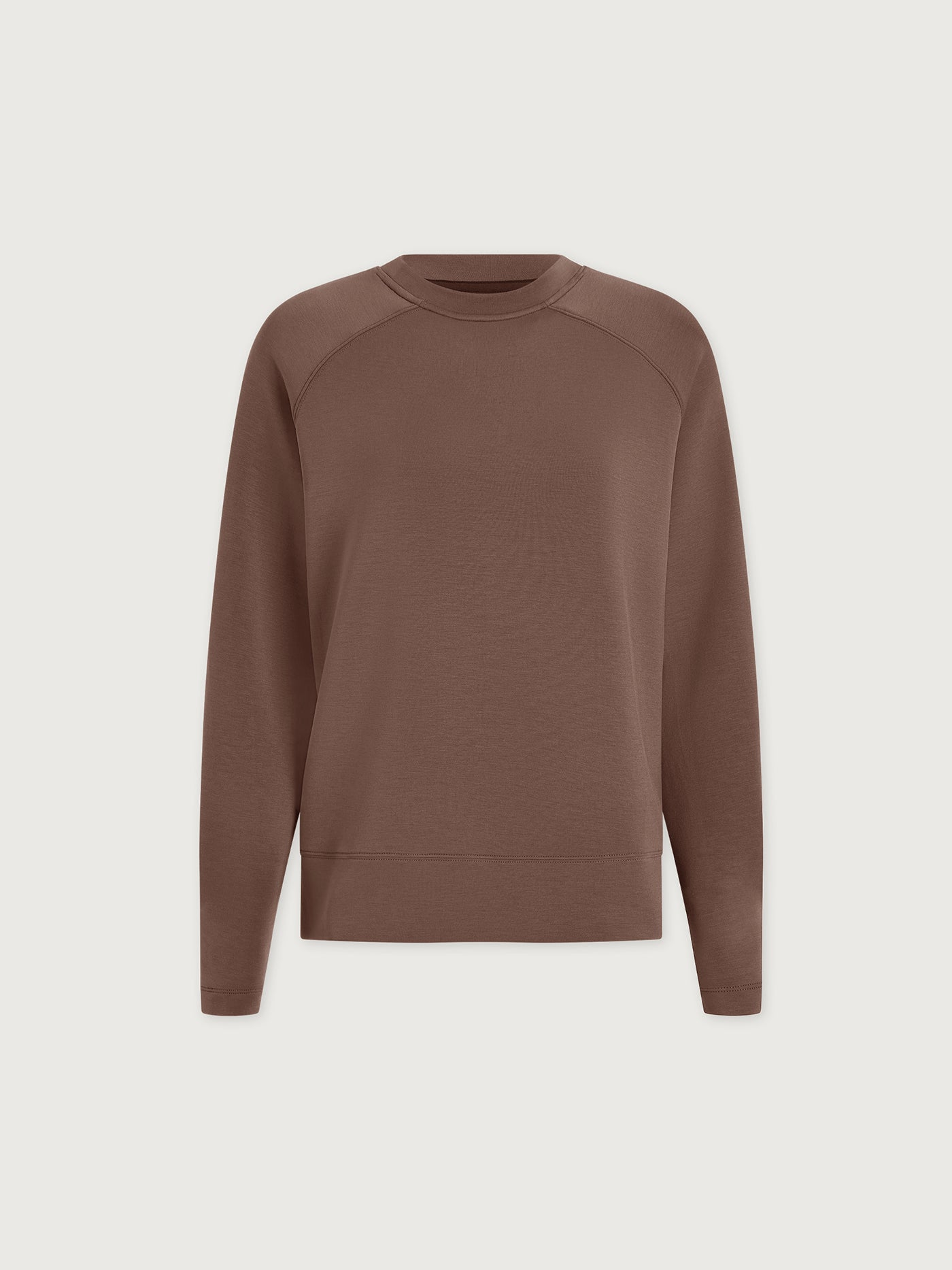 Varley Zosia Crew Neck Midlayer - Coffee Quartz