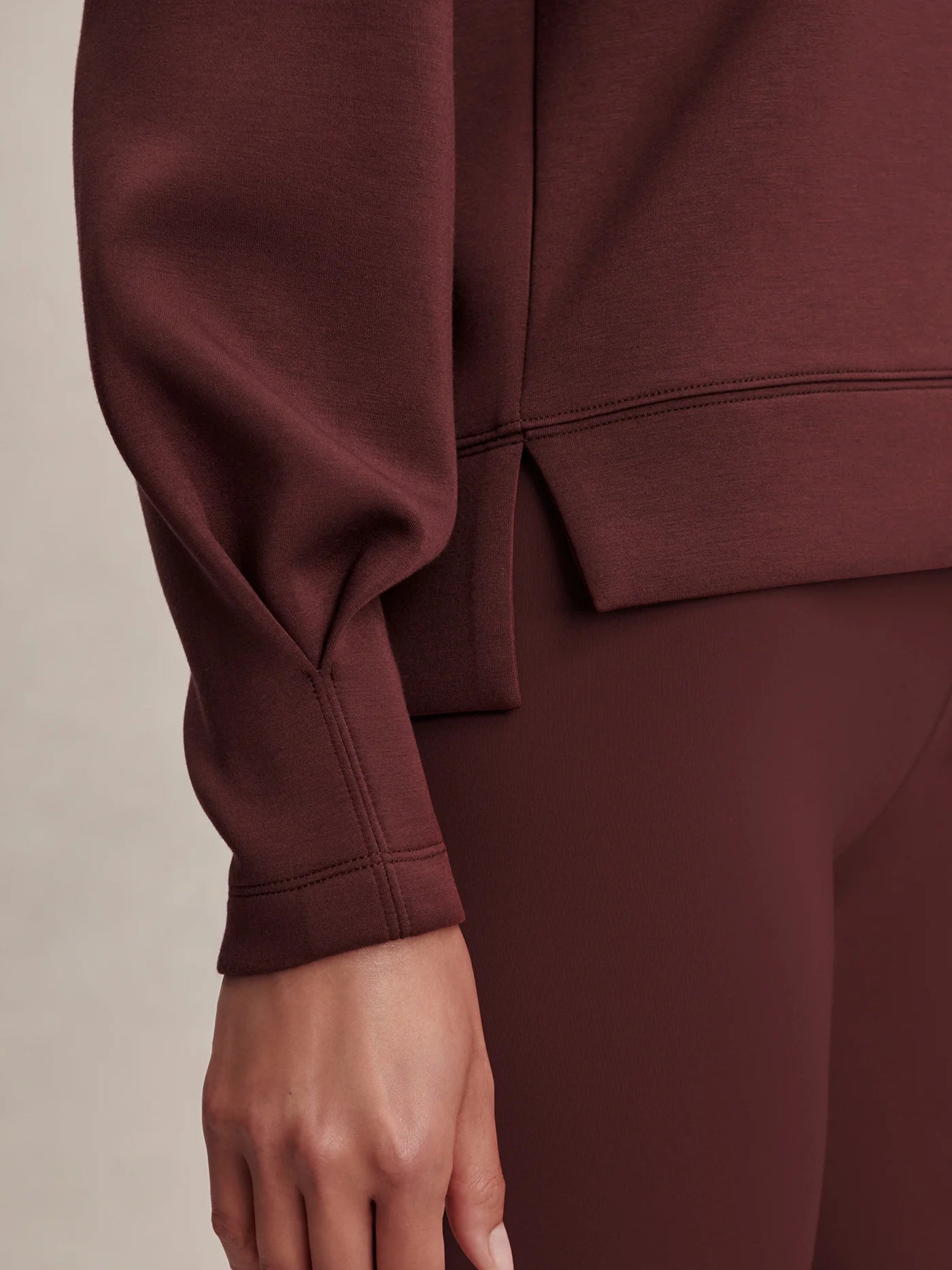 Varley Zosia Crew Neck Midlayer - Sassafras