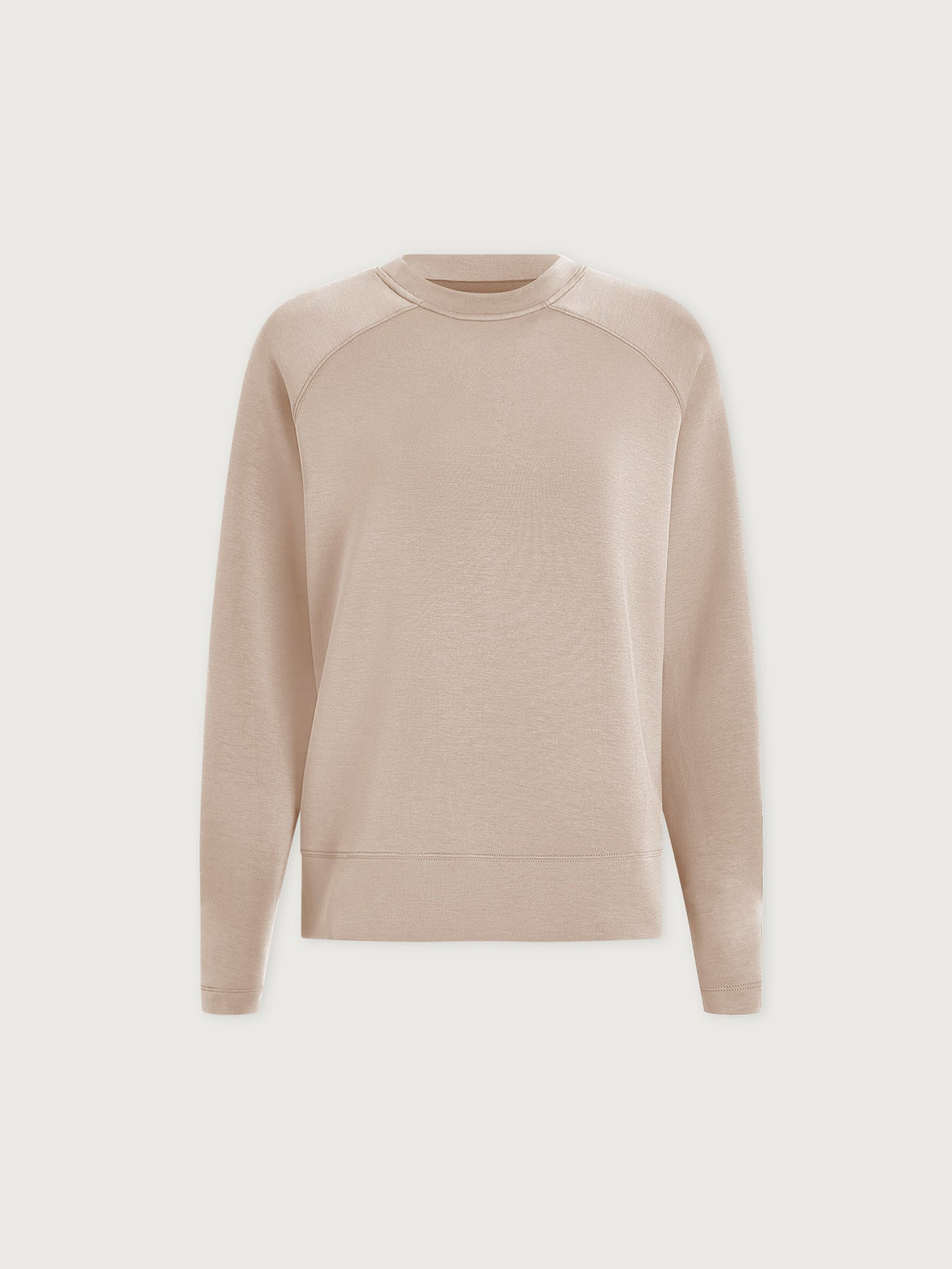 Varley Zosia Crew Neck Midlayer - Silver Grey