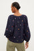 Velvet Aretha Embroidered Blouse - Navy Clothing - Tops - Shirts - Blouses - Blouses Top Price by Velvet | Grace the Boutique