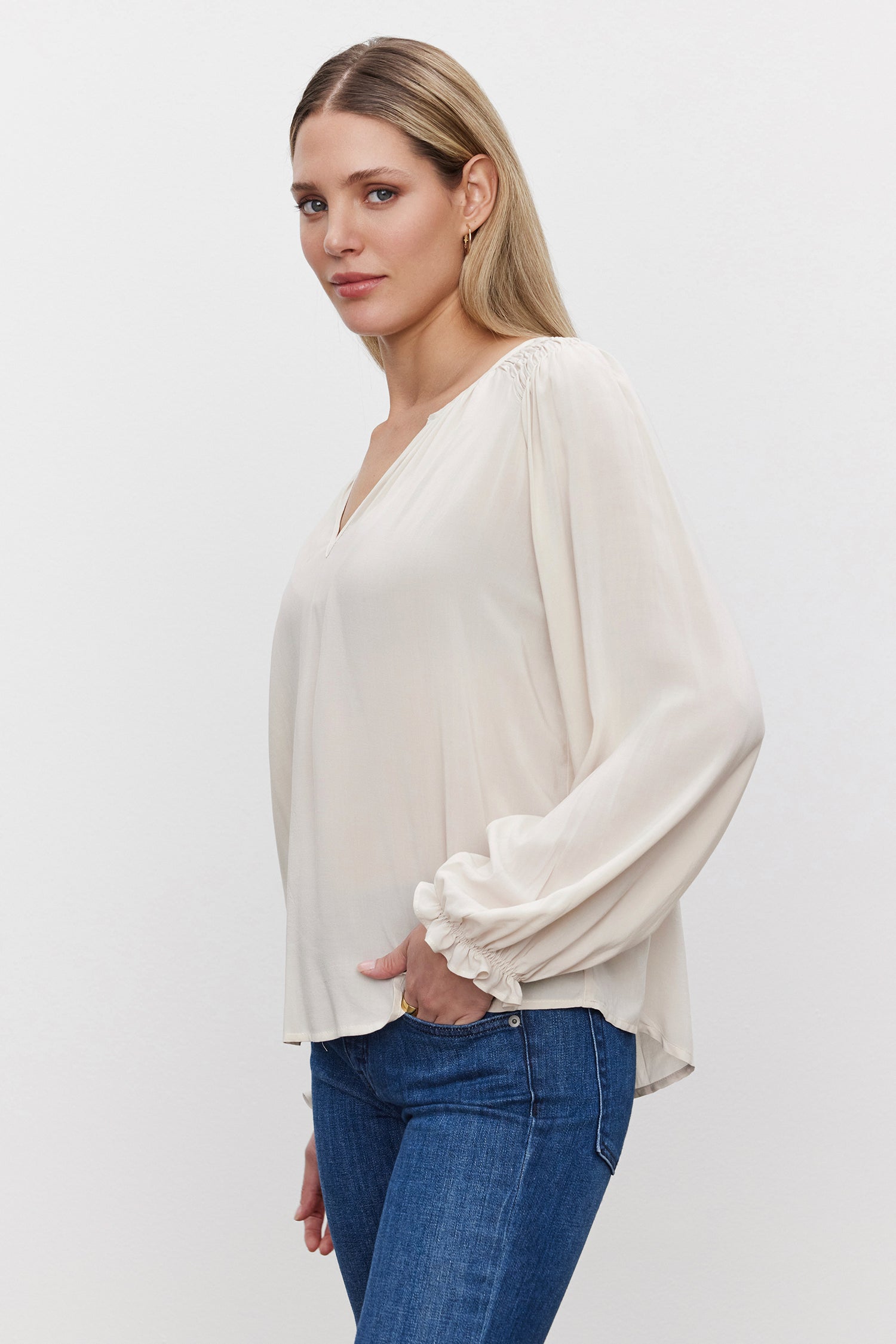 Velvet Azalea Challis Blouse - Jasmine Clothing - Tops - Shirts - Blouses - Blouses Top Price by Velvet | Grace the Boutique