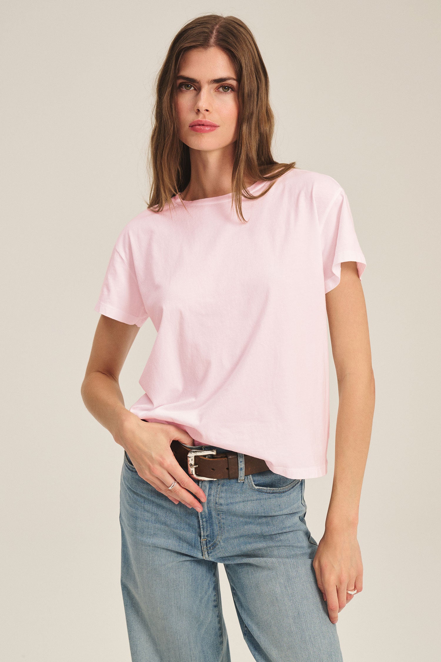 Velvet by Jenny Graham Tia Tee - Petal