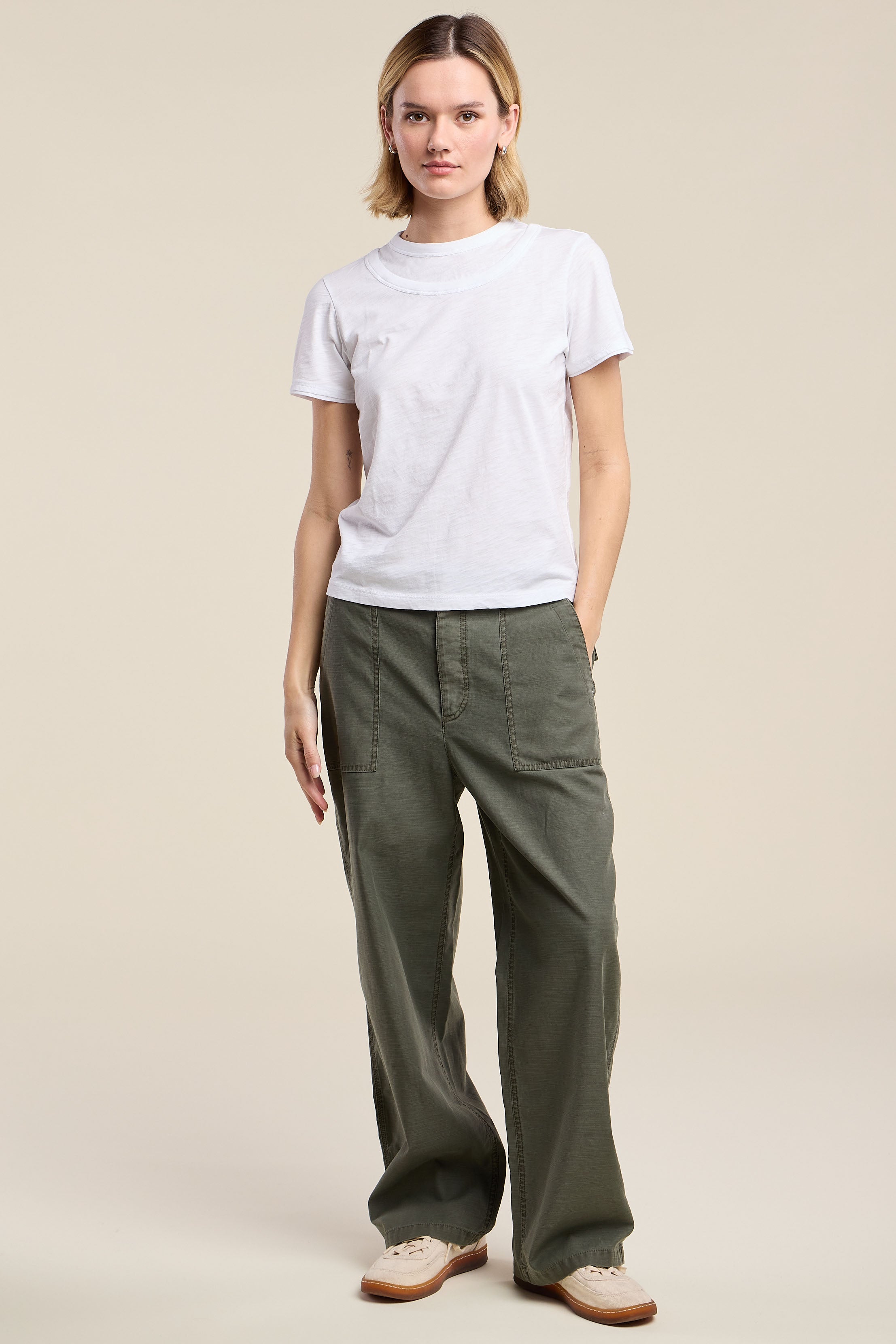 Velvet Cassandra Tee - White