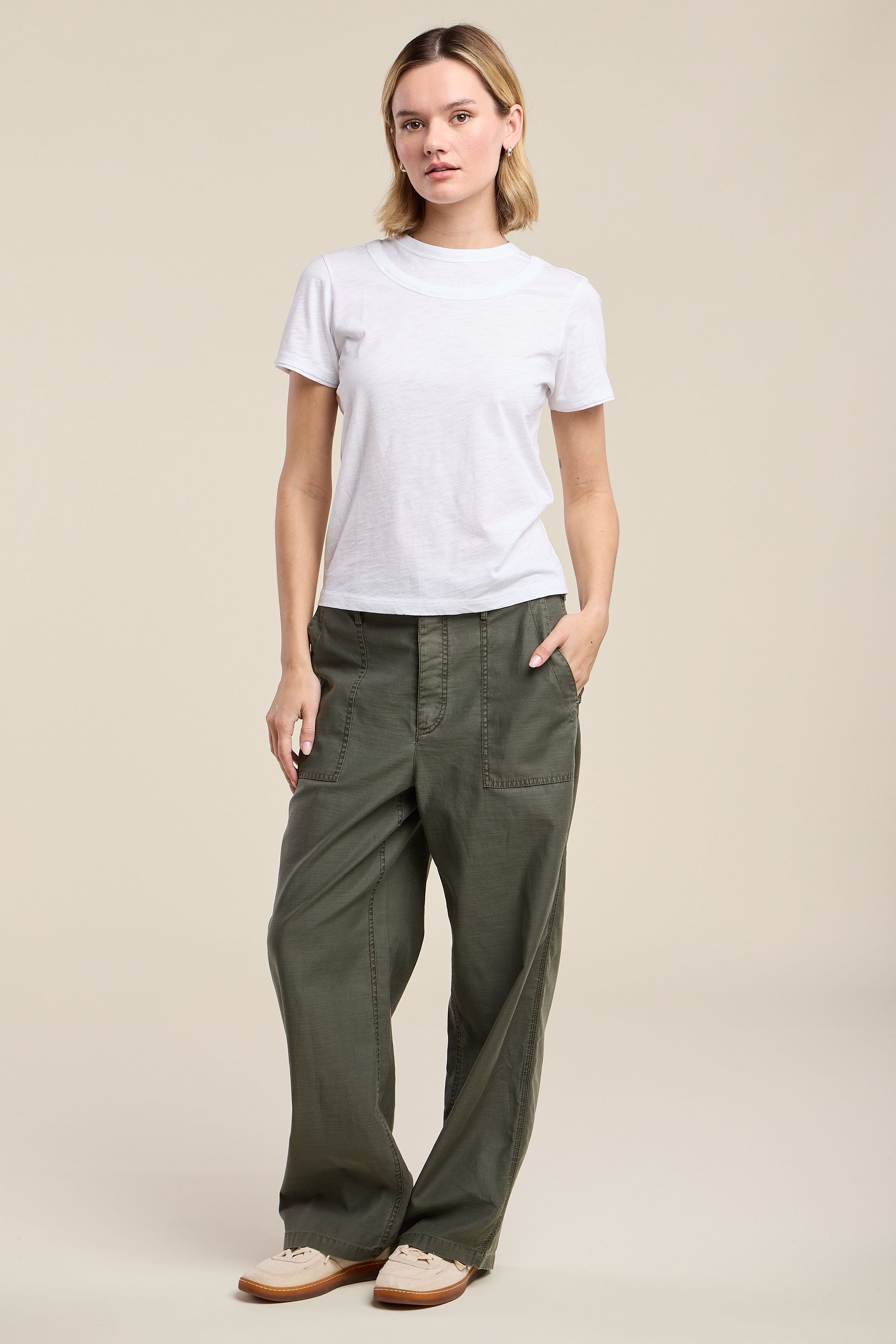 Velvet Cassandra Tee - White