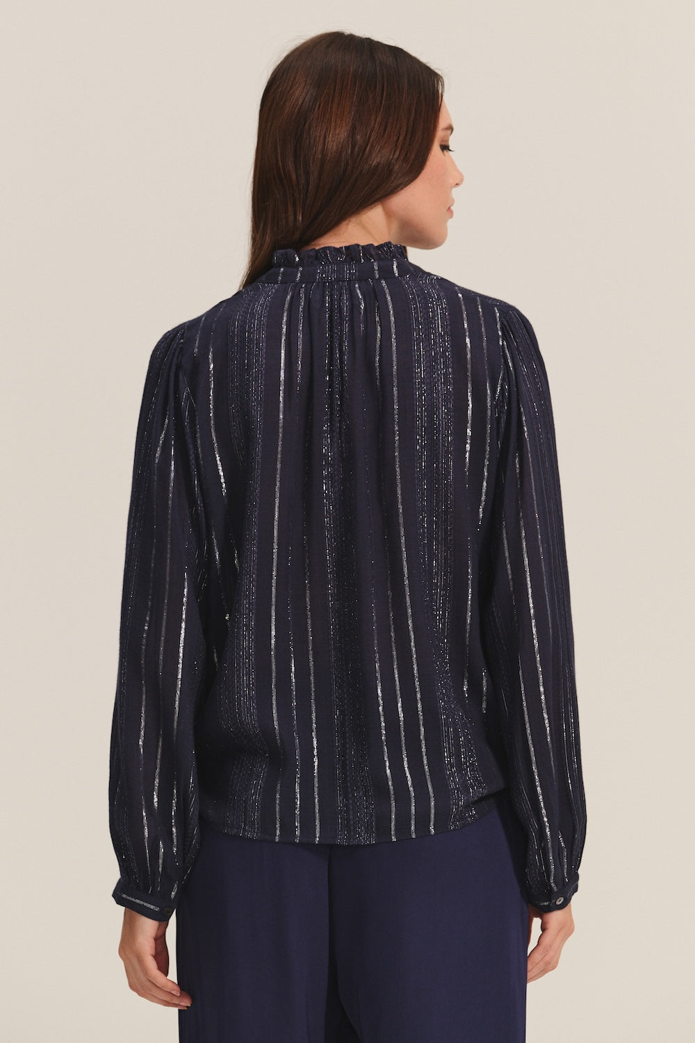 Velvet Cynthia Top - Navy