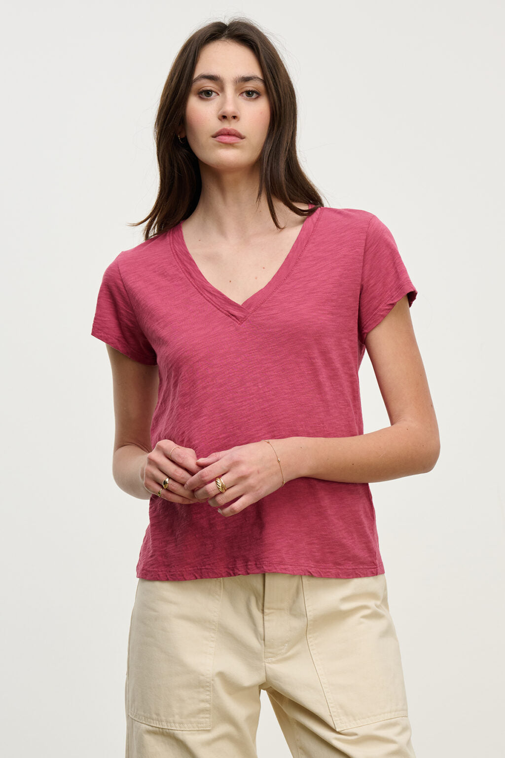 Velvet Eli Originals Tee - Garnet