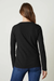 Velvet Liz LS Crew - Black Clothing - Tops - Shirts - LS Knits by Velvet | Grace the Boutique