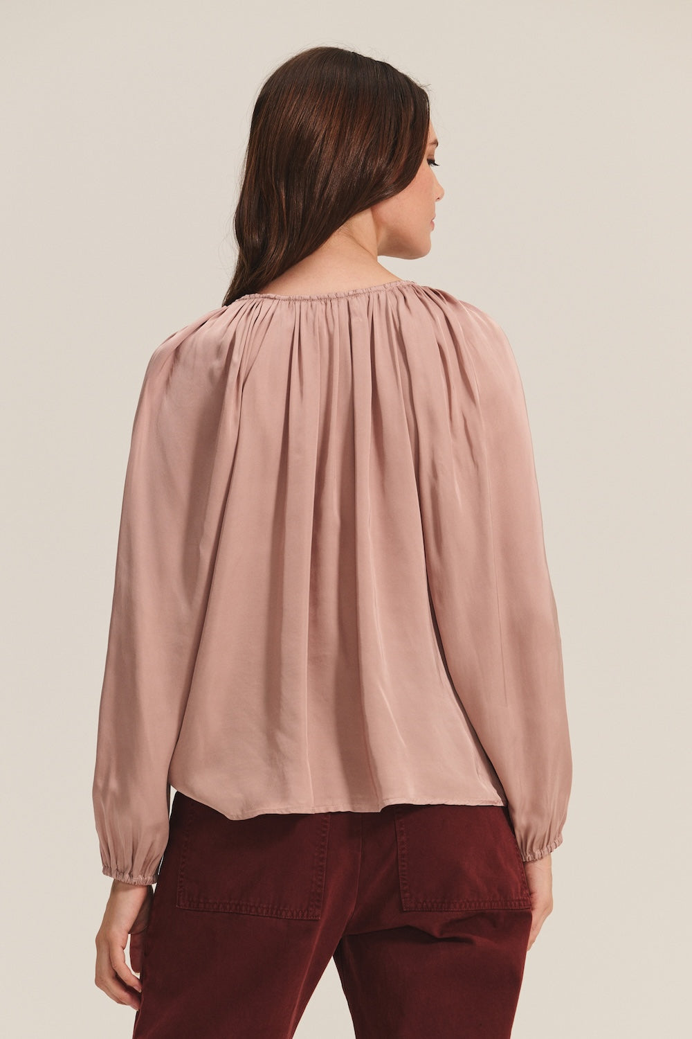 Velvet Lyla Top - Rose Gold