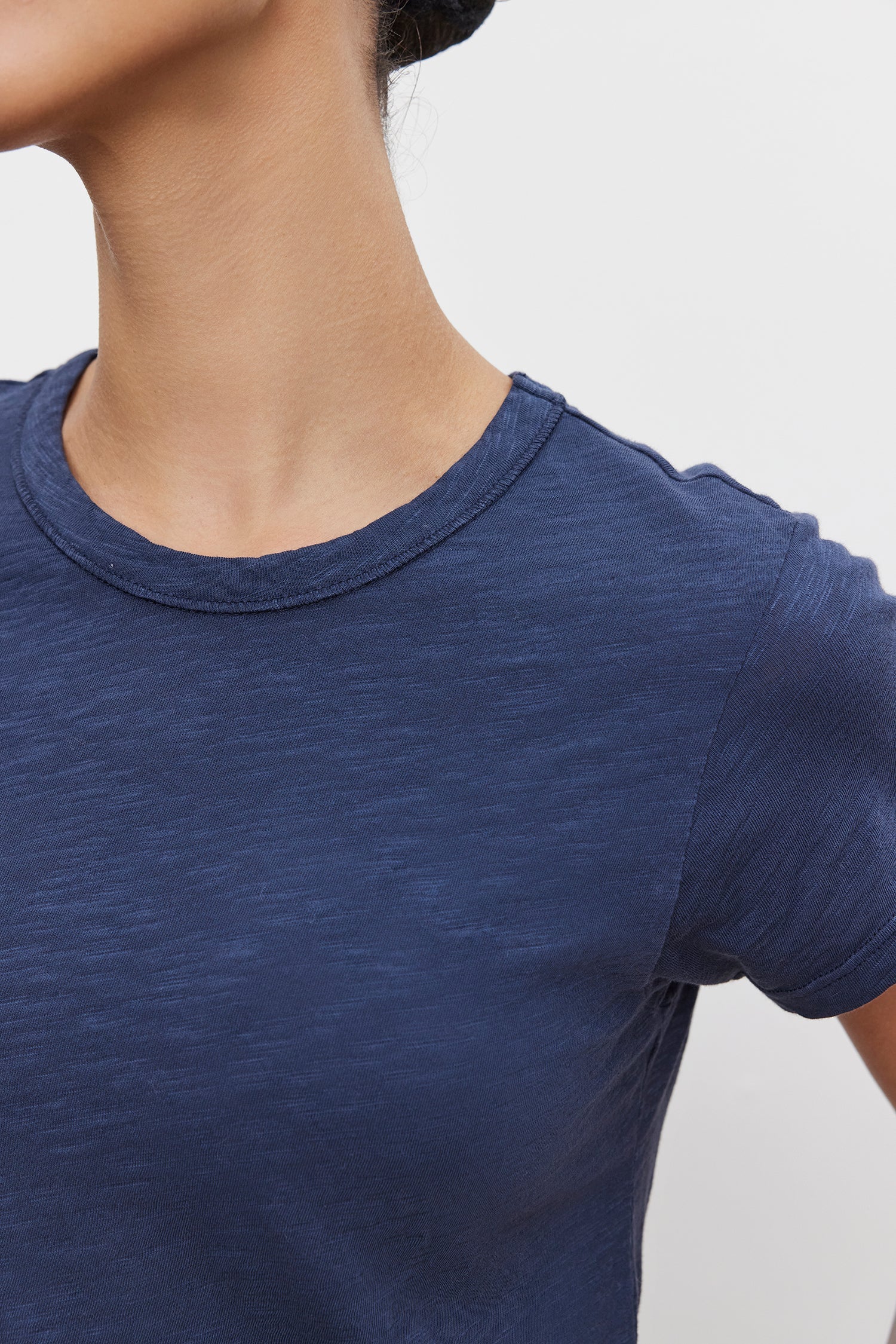 Velvet Marie Round Neck Tee - Blue Chip Clothing - Tops - Shirts - SS Knits by Velvet | Grace the Boutique