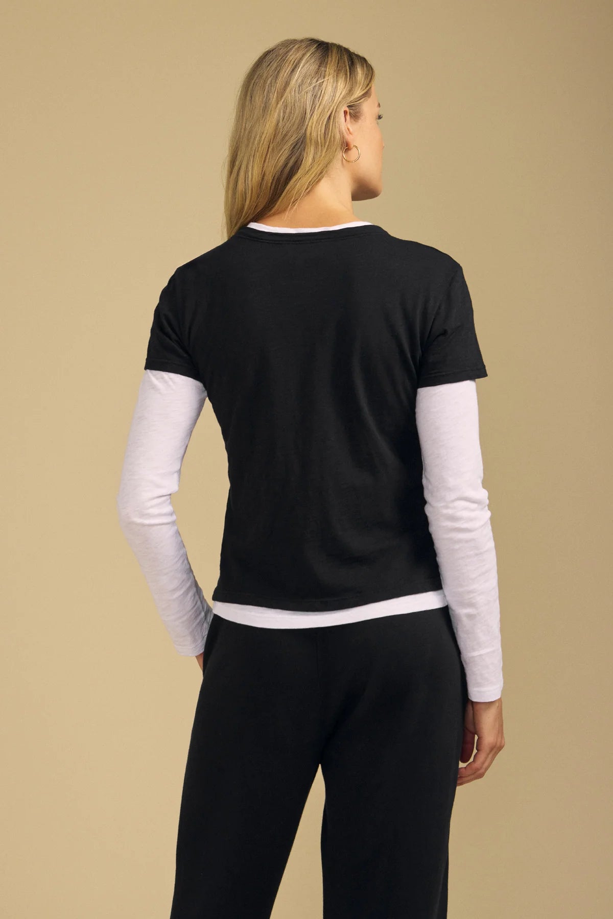 Velvet Marika Tee - Black