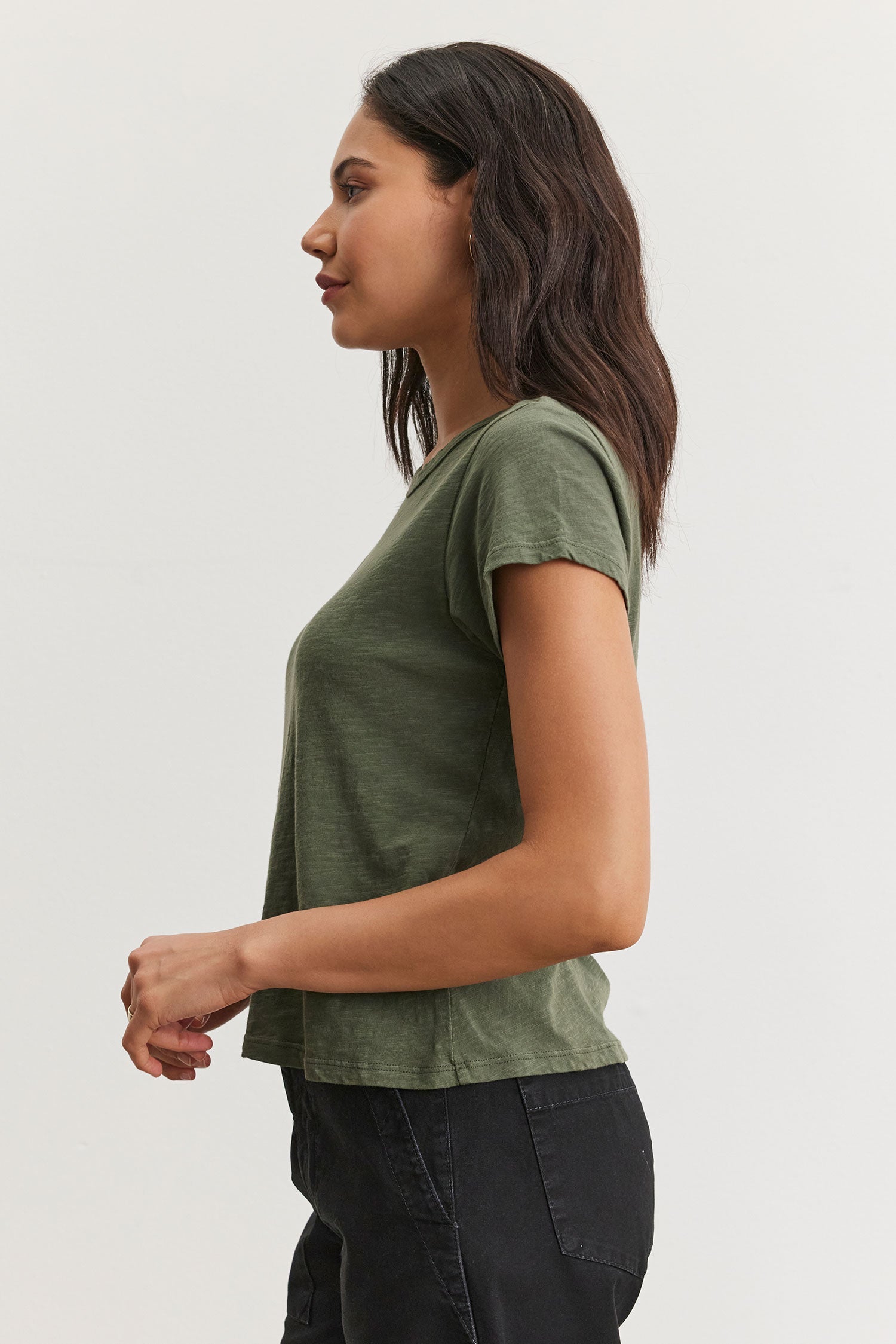 Velvet Originals Round Neck Tee - Marsh Clothing - Tops - Shirts - SS Knits by Velvet | Grace the Boutique