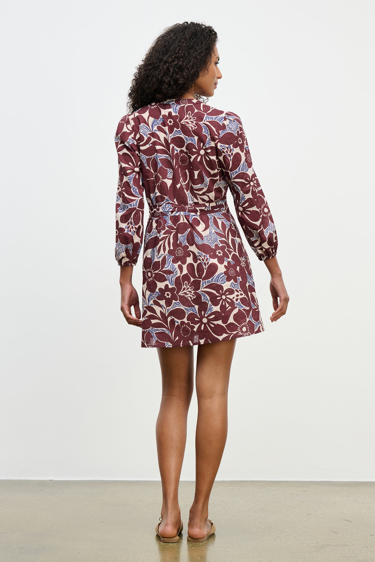 Velvet Tessa Cotton Cambric Dress - Eden