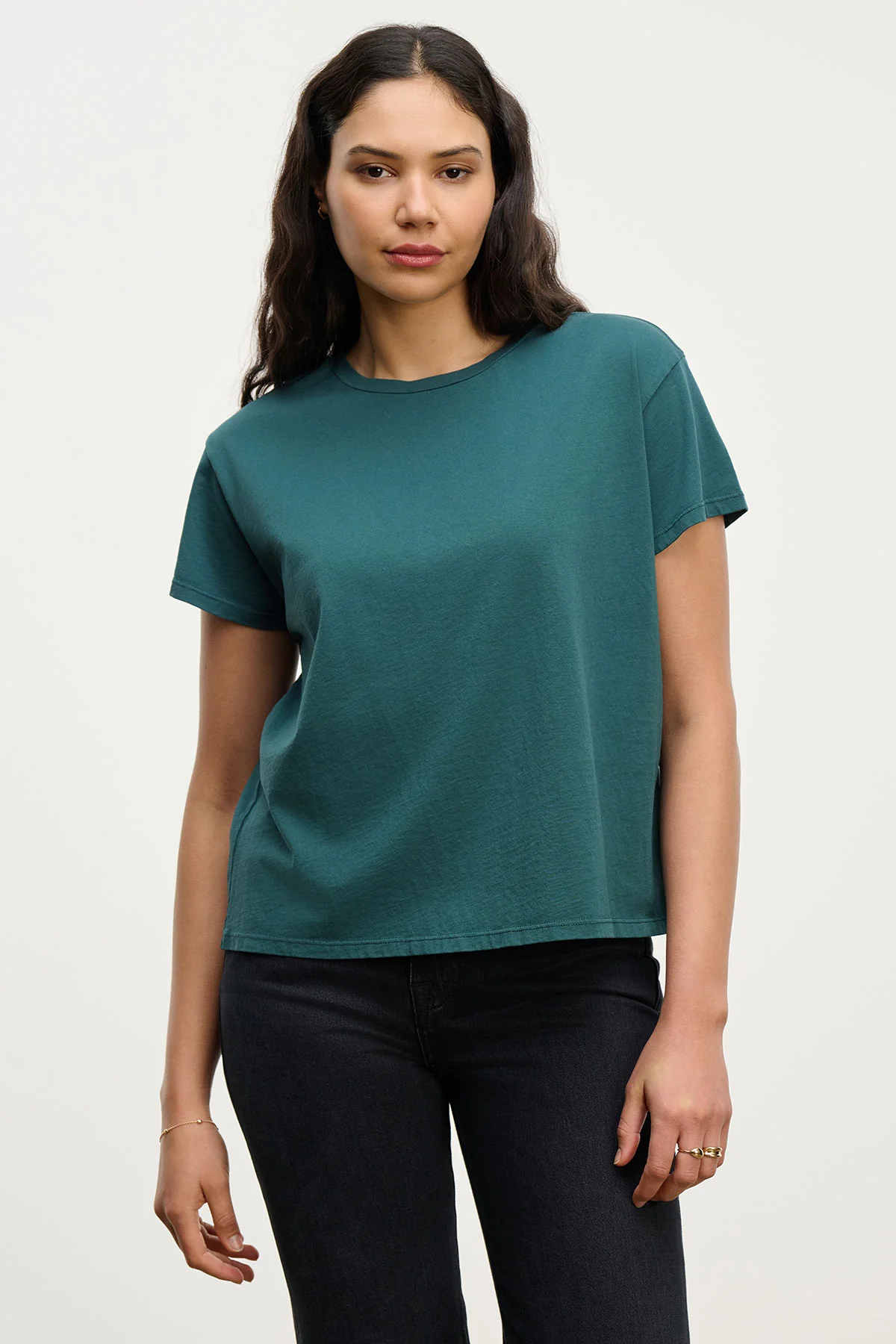 Velvet Topanga Organic Jersey Top - Mallard