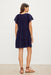 Velvet Wynette Embroidered Cotton Dress - Navy Clothing - Dresses + Jumpsuits - Dresses - Short Dresses by Velvet | Grace the Boutique
