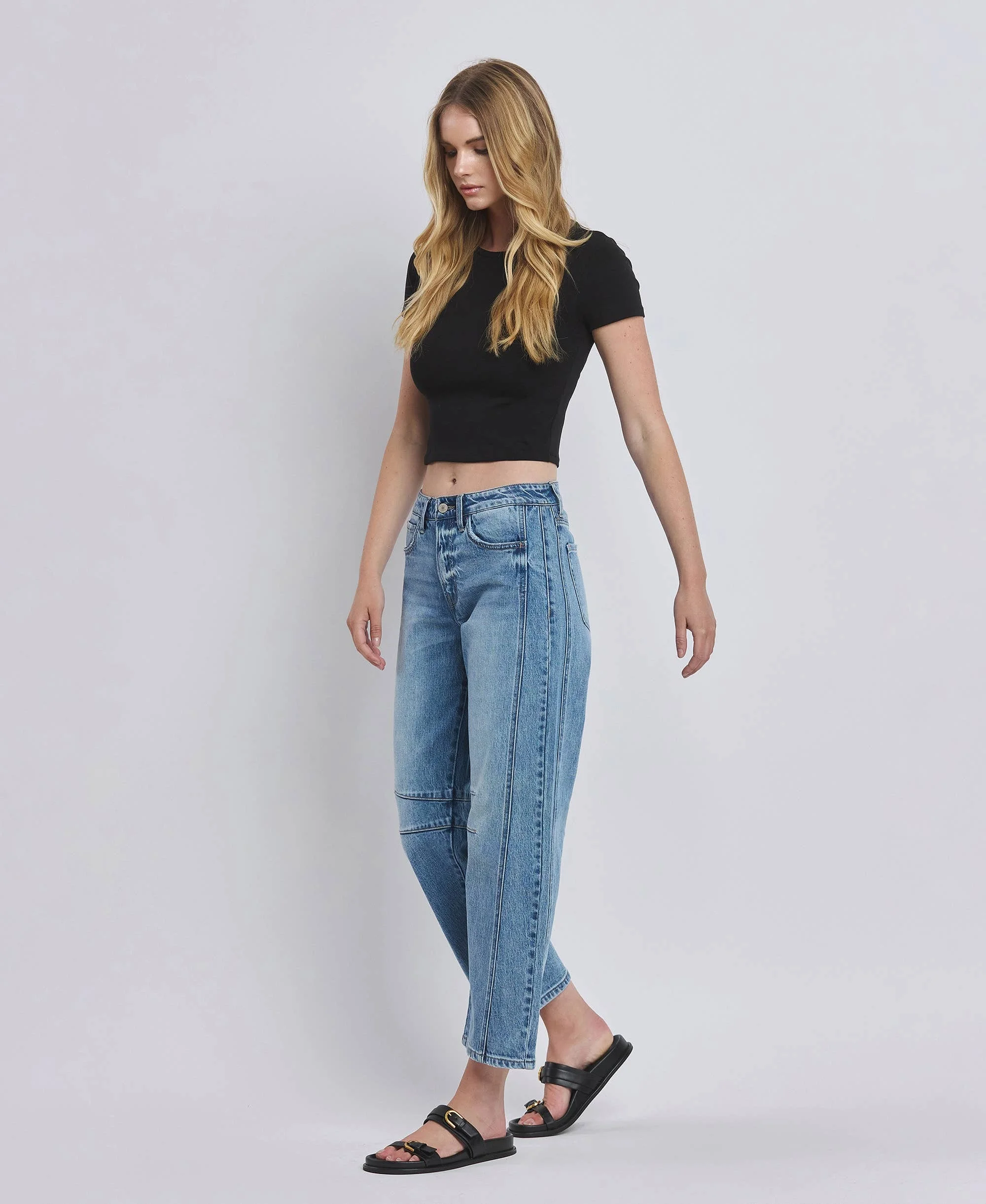 Vervet Barrel Jeans - Tingle Clothing - Bottoms - Denim - Opening by Vervet | Grace the Boutique