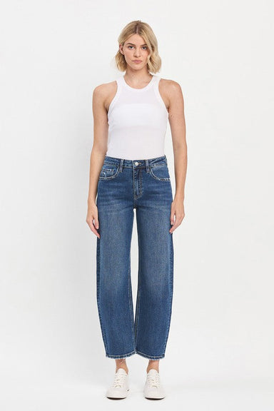 Vervet High Rise Barrel Jean - Reasonable Clothing - Bottoms - Denim - Opening by Vervet | Grace the Boutique