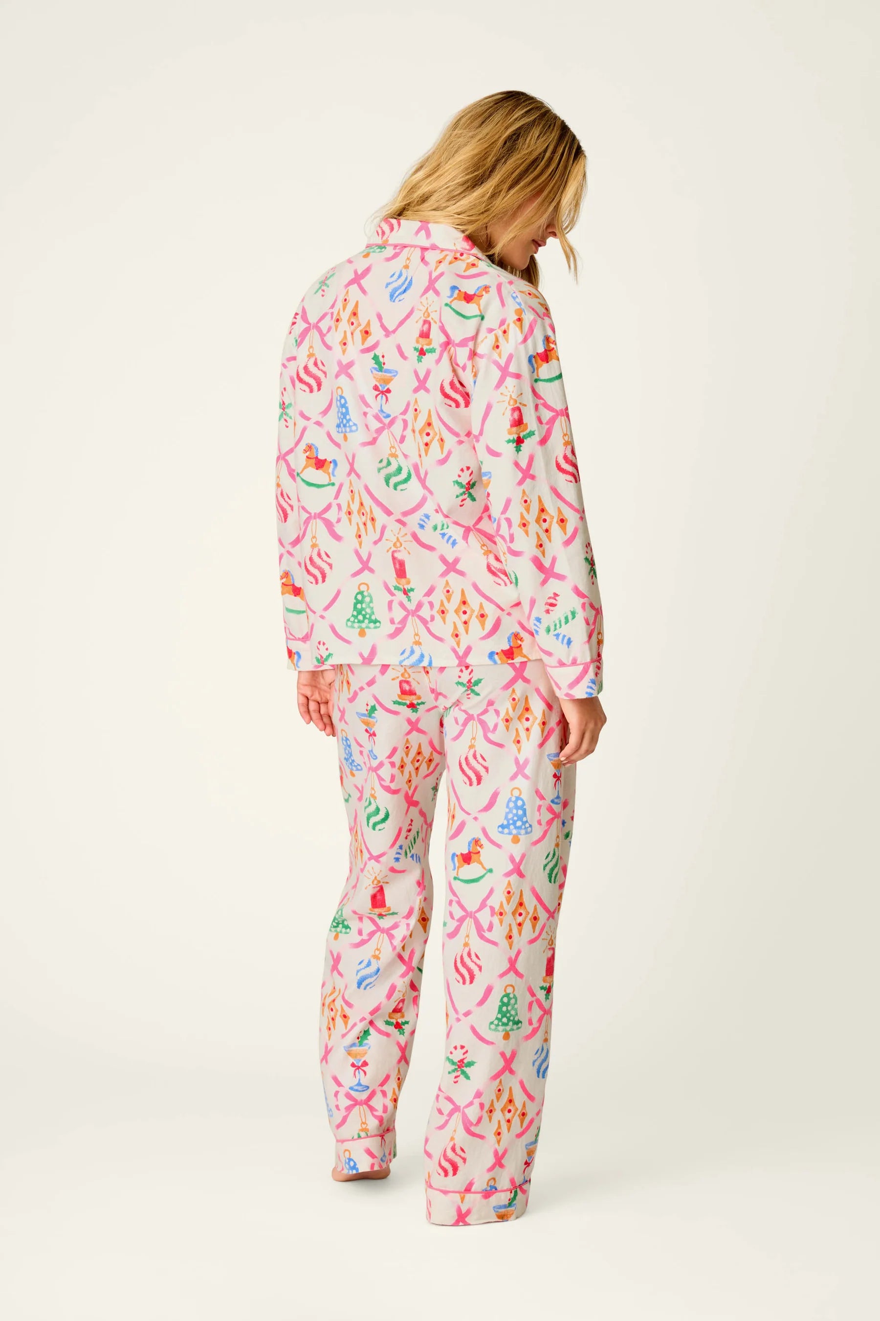 PJ Salvage Ready, Set, Gift Flannel PJ Set - Very Merry