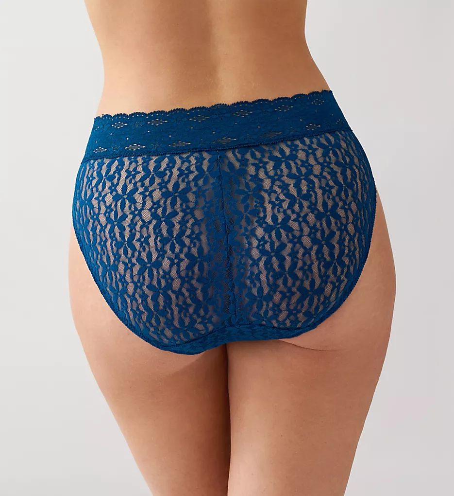 Wacoal Halo Lace Hi Cut - Poseidon