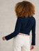 White Stuff Annie Longline Shirt - Navy Clothing - Tops - Tunics by White Stuff | Grace the Boutique