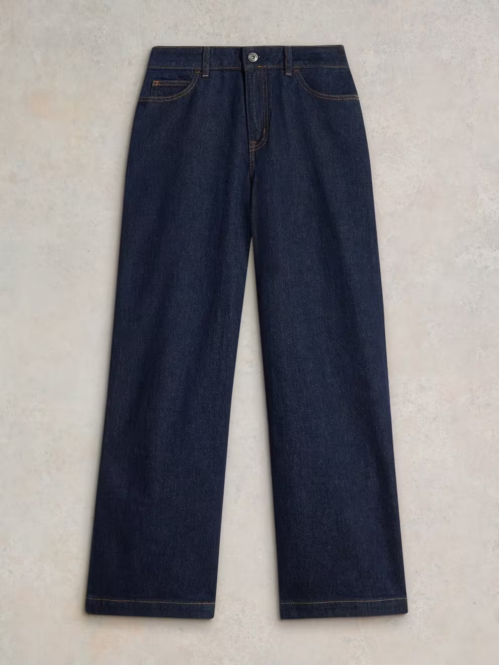 White Stuff Ayla Wide Leg Jean - Dark Denim