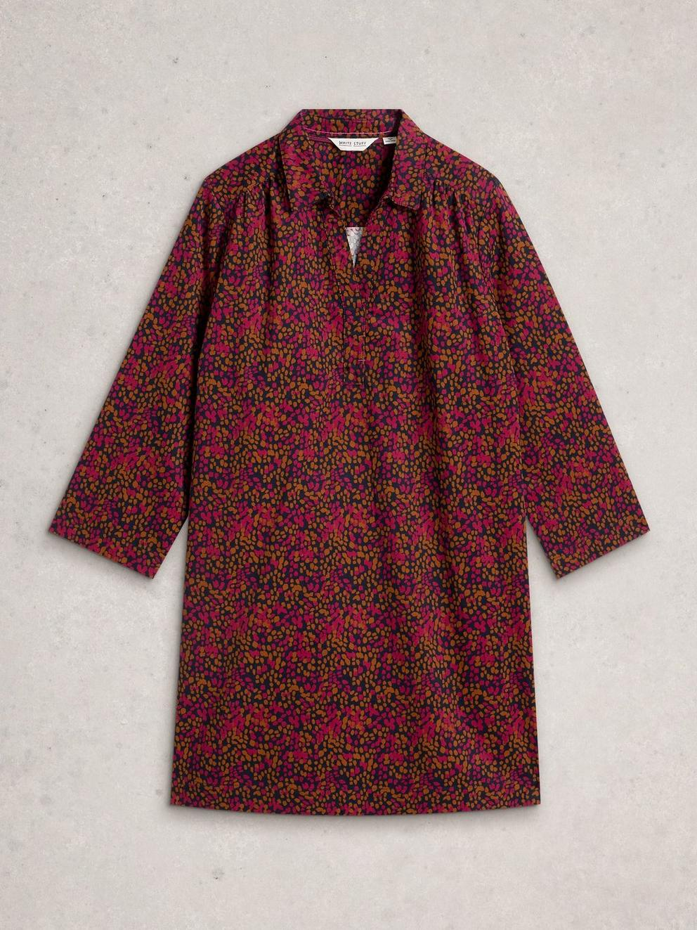 White Stuff Blake Cord Tunic - Pink Multi