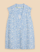 White Stuff Celia Jersey Mix Shirt - Blue Print Clothing - Tops - Shirts - Sleeveless Knits by White Stuff | Grace the Boutique