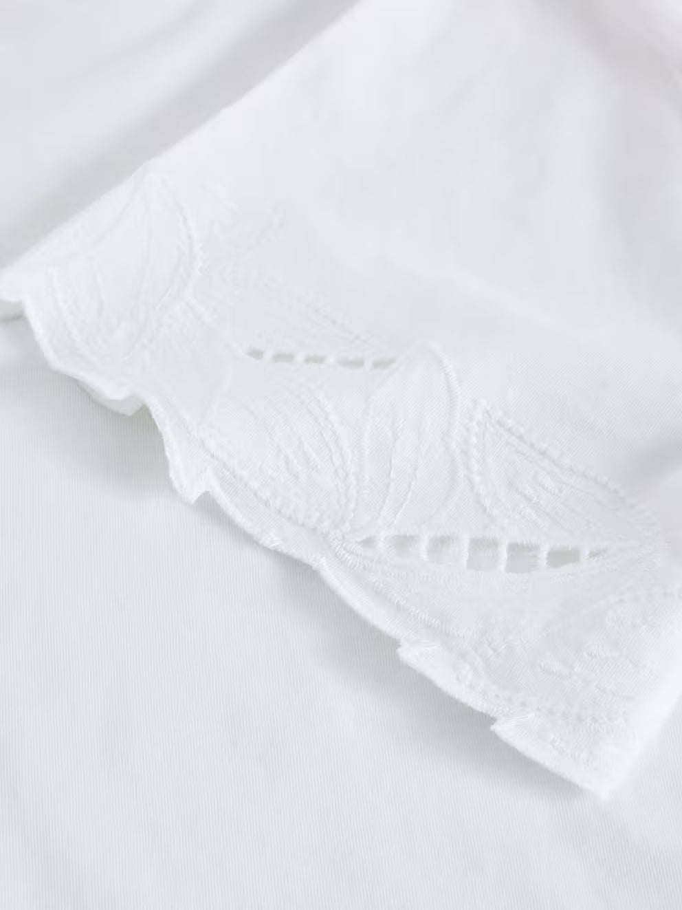 White Stuff Colleen Cutwork Tee - White