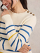 White Stuff Ellie Striped Jumper - Natural Clothing - Tops - Sweaters - Pullovers by White Stuff | Grace the Boutique