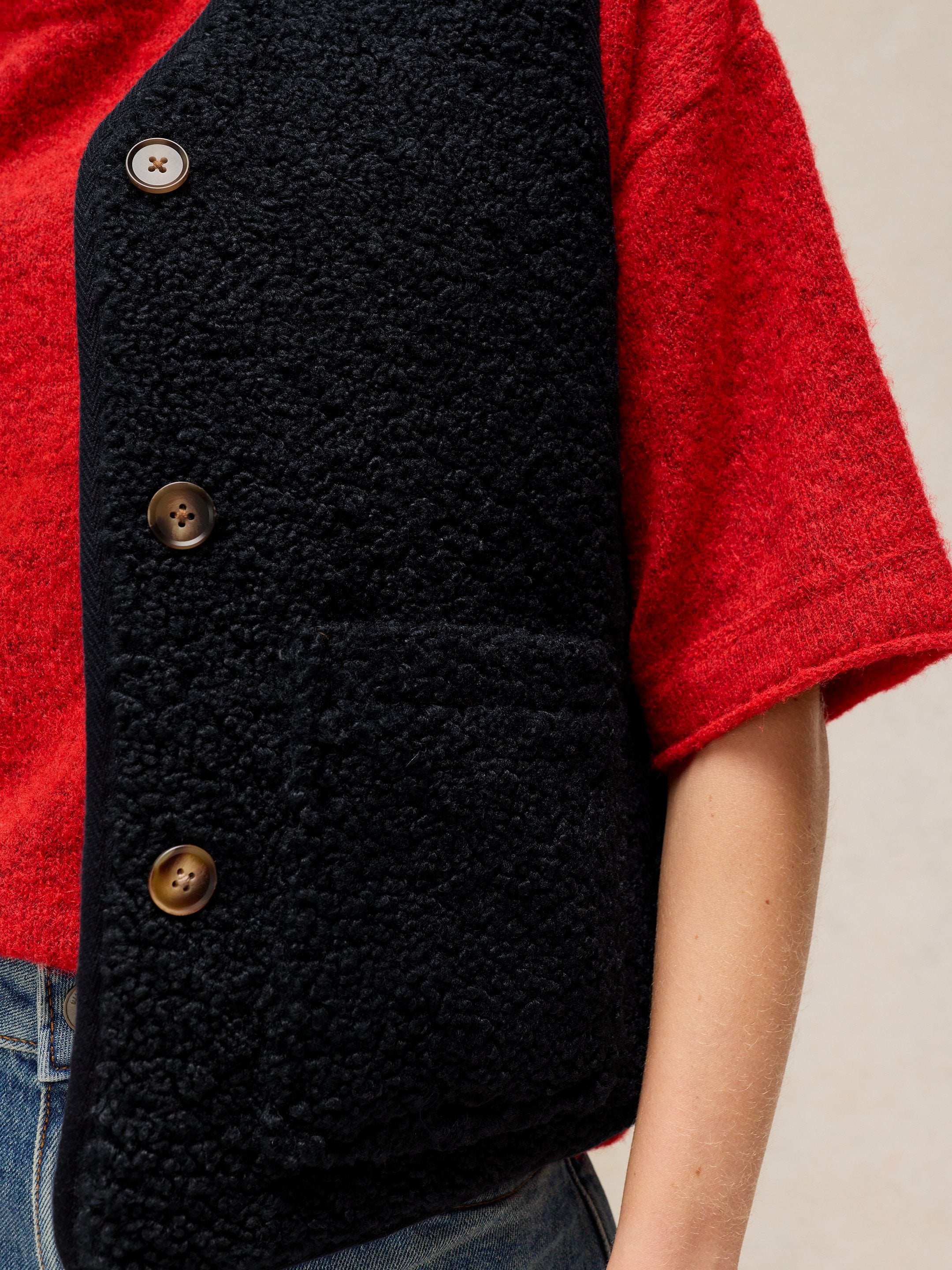 White Stuff Emery Vest - Dark Navy